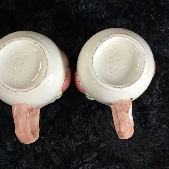 Carolyn Bessette Kennedy 3D Apple Mugs 1992 Vintage Cottage Farmhouse - Picture 6 of 8